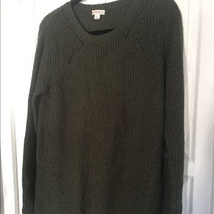LAST CHANCE Merona Green Sweater L Cozy